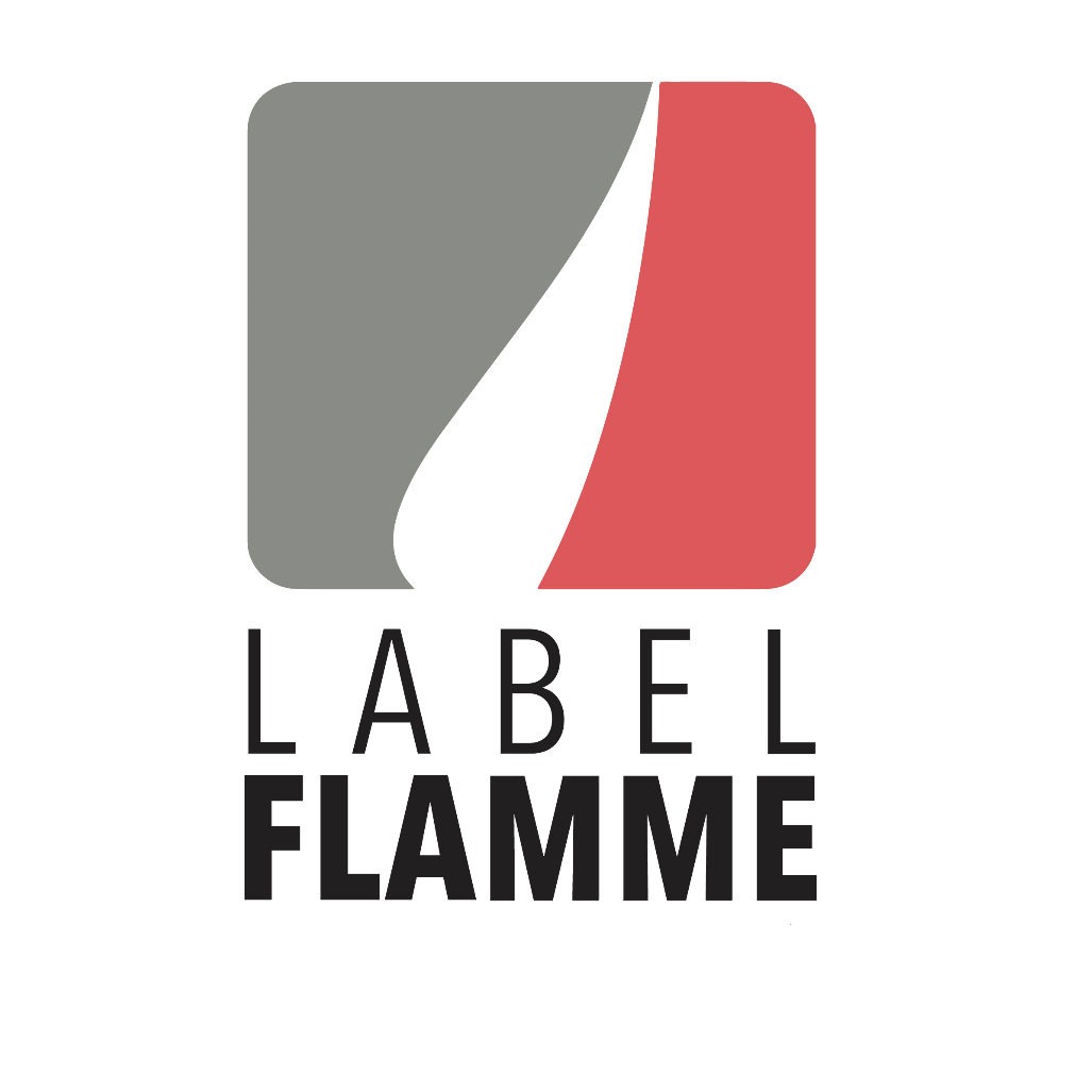 label flamme